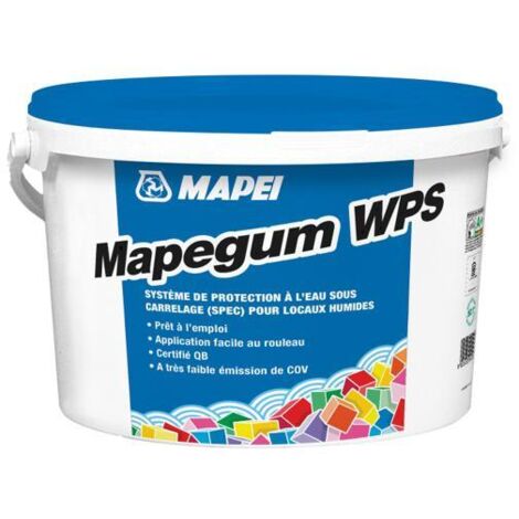 MAPEI Mapegum WPS 20 kg - Membrane d’étanchéité liquide prête à l’emploi pour murs et sols