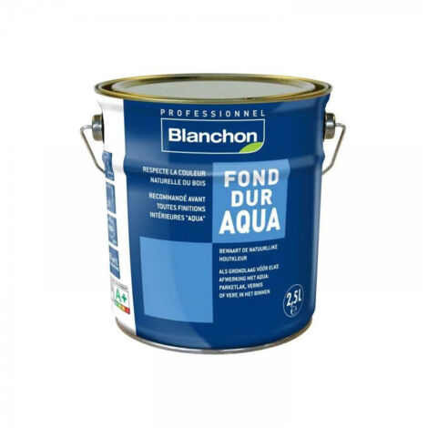 Blanchon – Bouche-pores incolore 2,5L – Pour bois dur et résineux – Application intérieure sans odeur – Recouvrable en 1h30