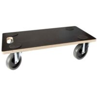 Plateau de transport en bois de bouleau avec roulettes 58x29mm 400kg