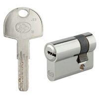 Cylindre premium HS50 35/40mm avec 5 clés horizontales et carte de propriété