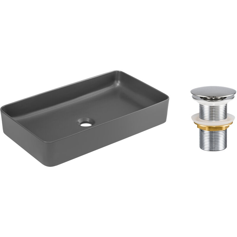 scarico, piletta, click clack, quaranta ceramiche, piletta click clack