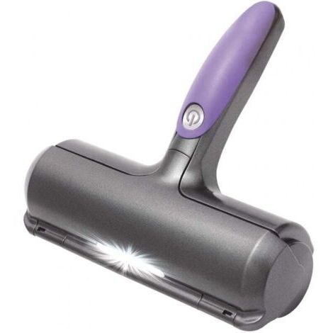 Fur Daddy Pet Hair Brush – Cat/Dog Hair Collector – Purple and Grey (1/4)