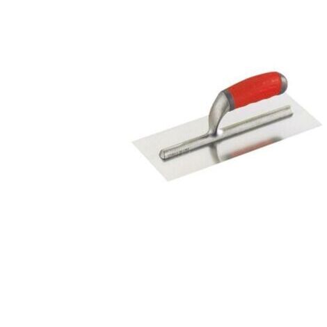 Stainless steel trowel with chamfers, 280 x 120 mm. The perfect tool, FLITI (1/2)