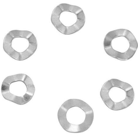 Wave washer, stainless steel spring washer M4, M6, M8, M10, M14 (M8 (50 pieces)) (1/4)