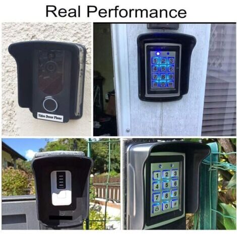 Rain cover for RFID keypad controller/doorbell cover, waterproof ...