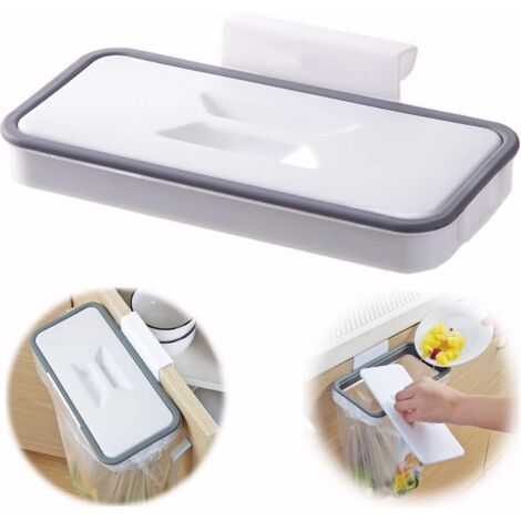 Trash Bag Holder with Clip for Drawer/Door/Furniture, Ideal for Campervan, Travel, Home, Kitchen, Recycling Product Name (1/5)
