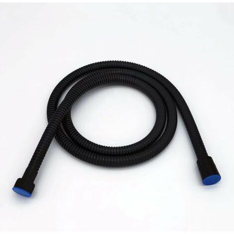 1.5M matte black shower hose, stainless steel shower hose, universal cable shower hose, explosion-proof and twist-resistant