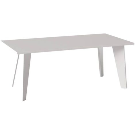 Table ARIS 138 x 80 cm pour cuisine, salon, salle à manger Gris (1/4)