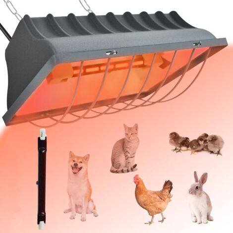 Red light lamp, heat lamp for chicks, heating lamp for chicken coops ...