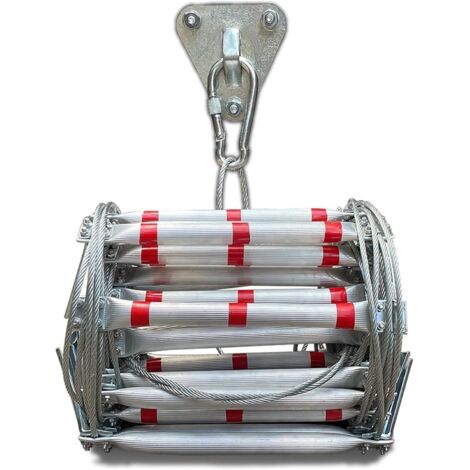 Rope ladder, rope ladder rescue ladder, aluminum alloy, fire ladder ...