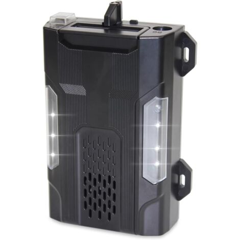 Ultrasonic Rodent Repellent for Cars, Pigeon Repellent with LED Strobe Light, for Repelling Moles, Weasels, Martens, Mice, and Rats, Protects Cars and Garages (1/5)