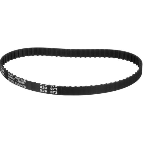 152XL 037 Timing belt, 76 teeth, black notched rubber, 10mm width, 5.08mm pitch, Timing belt for 3D printer (1/5)