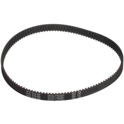 HTD-5M Rubber Timing Belt, 122 Tooth Closed Loop Synchronous Drive Belts for 3D Printer Pulleys, 610x15x3.6mm (Length x Width x Height) (1/5)