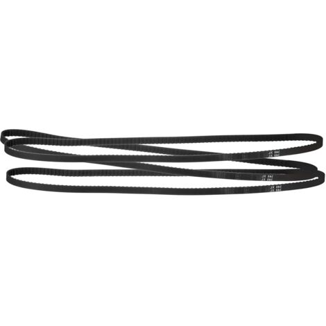 3Pcs 348XL 037 Timing Belt 174 Teeth Black Rubber Toothed Timing Belt, 10mm Width, 5.08mm Pitch, Timing Belt for 3D Printer (1/5)