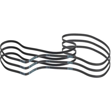 Pcs 490XL 037 Timing Belt 245 Teeth Rubber Toothed Gear Belt, Width 0.37", Pitch 0.20" Timing Belt (1/5)