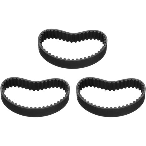 3pcs HTD-5M Rubber Timing Belt, 44 Tooth Closed Loop Synchronous Drive Belts for 3D Printer Pulleys, 220x15x3.6mm (Length x Width x Height) (1/5)