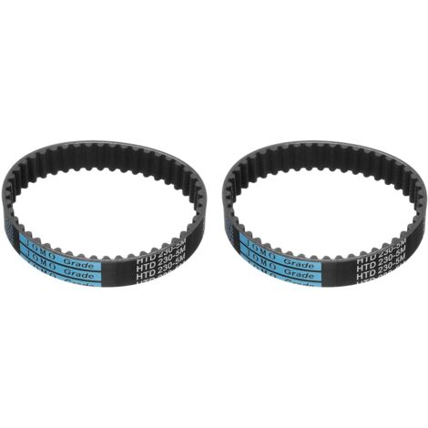 2pcs HTD-5M Rubber Timing Belt, 46 Tooth Closed Loop Synchronous Drive Belts for 3D Printer Pulleys, 230x15x3.6mm (Length x Width x Height) (1/5)