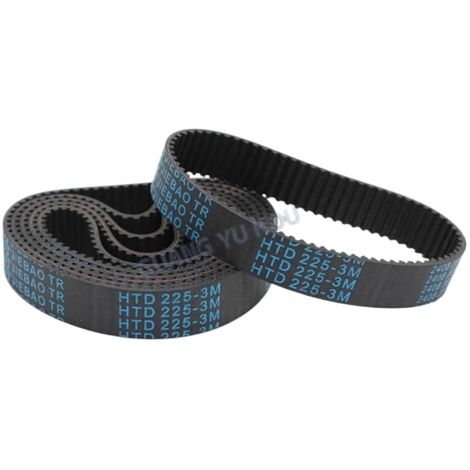 3M HTD closed loop rubber timing belt, length 270-285mm, width 325mm, 3 pieces (3M-276 (92 teeth), Belt Width 3mm) (1/5)