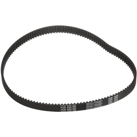 HTD-5M Rubber Timing Belt, 131 Tooth Closed Loop Synchronous Drive Belts for 3D Printer Pulleys, 655x15x3.6mm (Length x Width x Height) (1/5)