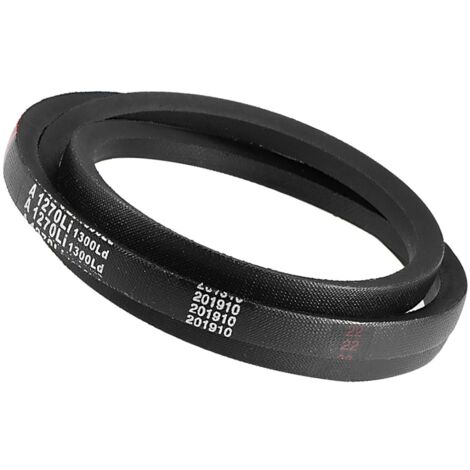 A-1270Li/A50 Drive V-Belt - [Width 13mm x Height 8mm] Wrapped A-section rubber drive belt, 1270mm inner circumference (1/5)
