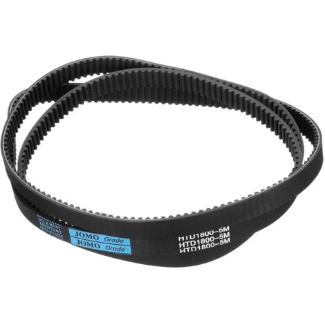HTD-5M Rubber Timing Belt, 360 Tooth Closed Loop Synchronous Drive Belts for 3D Printer Pulleys, 1800x15x3.6mm (Length x Width x Height) (1/5)