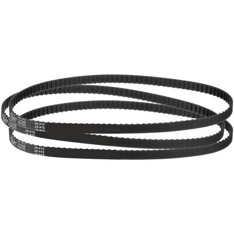 3Pcs 214XL 037 Timing Belt 107 Teeth Black Rubber Toothed Timing Belt, 10mm Width, 5.08mm Pitch, Timing Belt for 3D Printer (1/5)