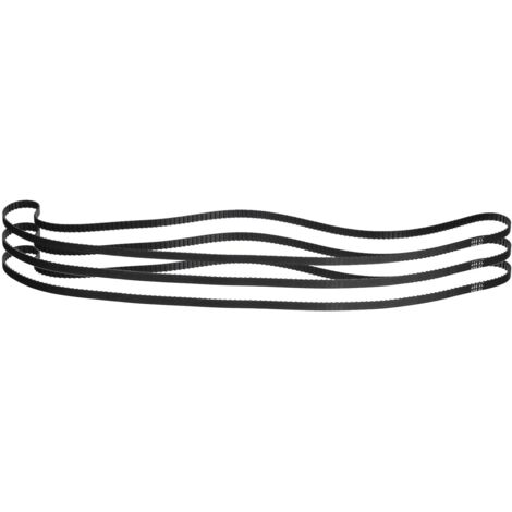 Pcs 498XL 037 Timing Belt 249 Teeth Rubber Toothed Gear Belt, Width 0.37", Pitch 0.20" Timing Belt (1/5)