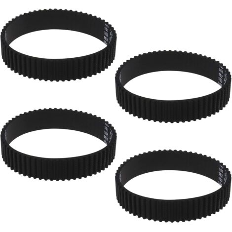 4pcs Electric Planer Drive Belt X40515 Compatible with Black & Decker KW715 KW713 BD713 Electric Planer Rubber Timing Belts 177mm (1/5)