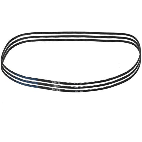 3pcs HTD-3M Rubber Timing Belt, 313 Teeth, 939mm Pitch Length x 6mm Width x 2.4mm Height, Closed Loop Pulley Belt (1/5)