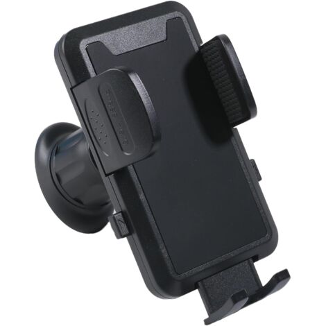 Car Phone Holder, Car Phone Mount, 360 Degree Rotating Air Vent Phone Holder for Smartphones (iPhone/Android), Fits Most Cars (Black) (1/5)