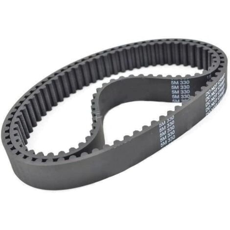Set of 3 HTD 330-5m 14mm Timing Belts, 330-5M 14mm Toothed Belt, 330-5M 14mm Timing Belt, 66 Teeth