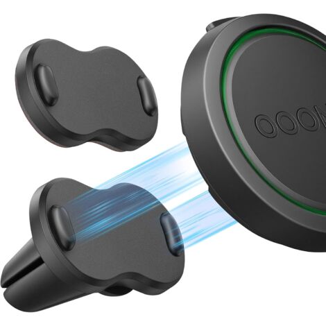 Magnetic Car Fan Mount Compatible with OOONO CO-Driver NO2, 2 Pieces Adhesive + Magnetic Car Fan Holder for OOONO CO-Driver NO2 (1/5)