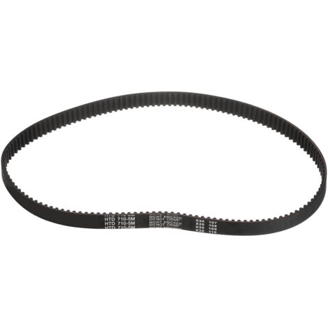 HTD-5M Rubber Timing Belt, 142 Tooth Closed Loop Synchronous Drive Belts for 3D Printer Pulleys, 710x15x3.6mm (Length x Width x Height) (1/5)
