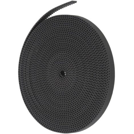 Open fiberglass timing belt, 5 m long, 2 mm wide, 6 mm wide (1/5)