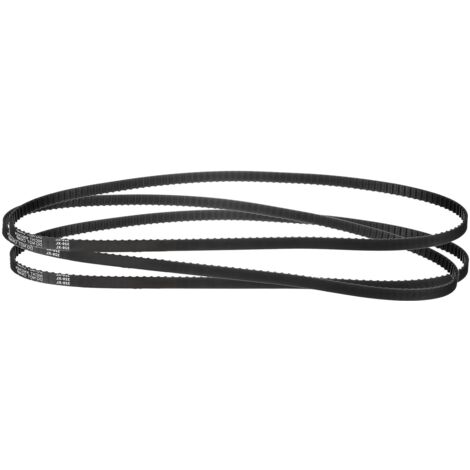 3Pcs 320XL 037 Timing Belt 160 Teeth Black Notched Rubber, 10mm Width, 5.08mm Pitch, Timing Belt for 3D Printer (1/5)