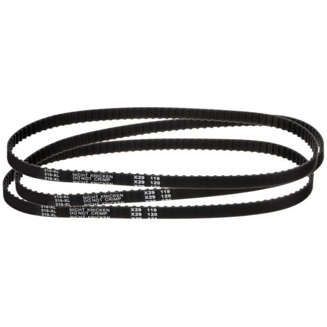 3Pcs 210XL 037 Timing Belt 105 Teeth Black Rubber Toothed Timing Belt, 10mm Width, 5.08mm Pitch, Timing Belt for 3D Printer (1/5)