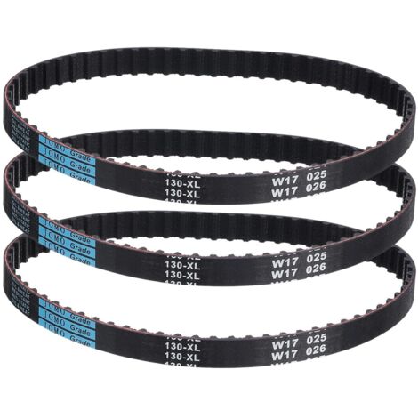 Pcs 130XL 037 Timing Belt 65 Teeth Rubber Toothed Gear Belt, Width 0.37", Pitch 0.20" Timing Belt (1/5)