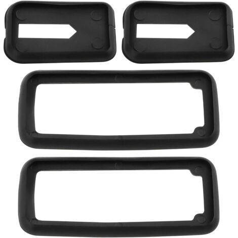 Set of 2 Pairs of Door Handle Seals Replacement Base Kit 191837209S 191837211 Compatible with VW Golf 1 2 Cabrio Scirocco 4C11