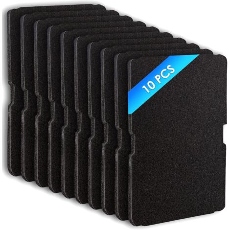(10 pieces) 2964840100 Dryer filters compatible with Beko dryers, evaporator filter sponge, lint filter for Beko Grundig Blomberg ElektraBregenz, 240 x 155 x 11 mm (1/5)