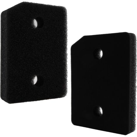 Pack of 2 replacement dryer filters, compatible with T1 heat pump dryers, 207 x 157 x 30 mm, foam filter for fine dust and lint, replacement filter in (1/5)