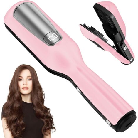 Mini cordless hair trimmer for removing split ends, quickly and effectively eliminates split and damaged ends, with LED screen, portable cordless hair trimmer for removing dry split ends.