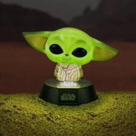Lampara paladone icon the mandalorian yoda bebe (1/3)