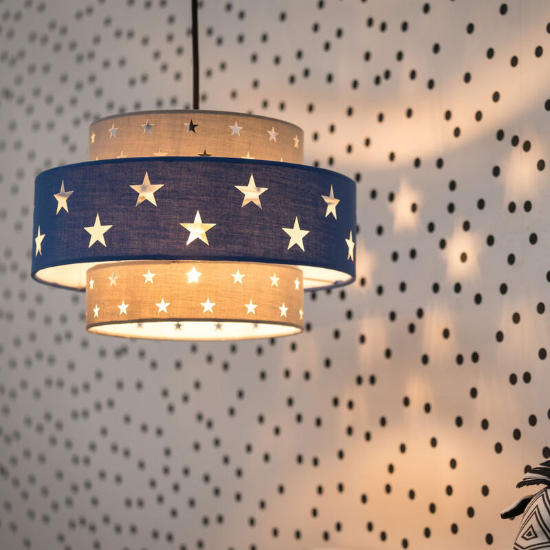 next blue star lampshade