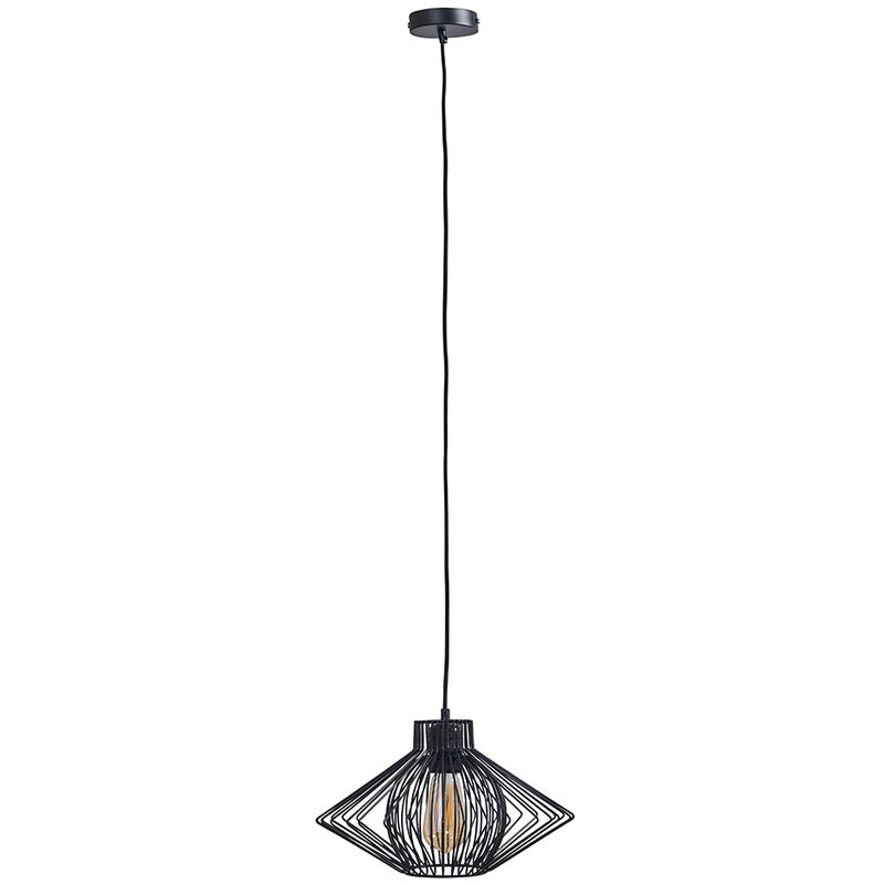 walderik medium squat pendant in black