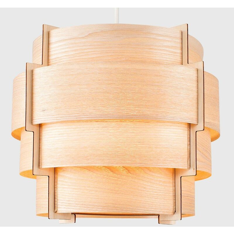 Wooden pendant store shade