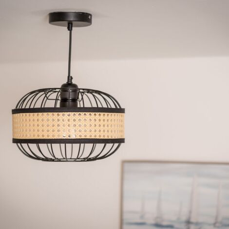 Vimet Black Ceiling Pendant Shade