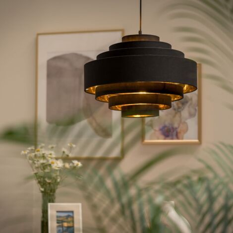 Sette Black Ceiling Pendant Shade