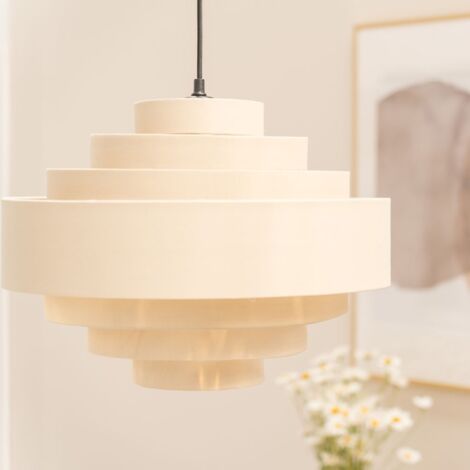 Sette Cream Ceiling Pendant Shade