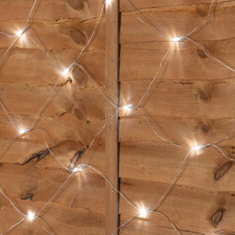 White Outdoor Curtain Lights