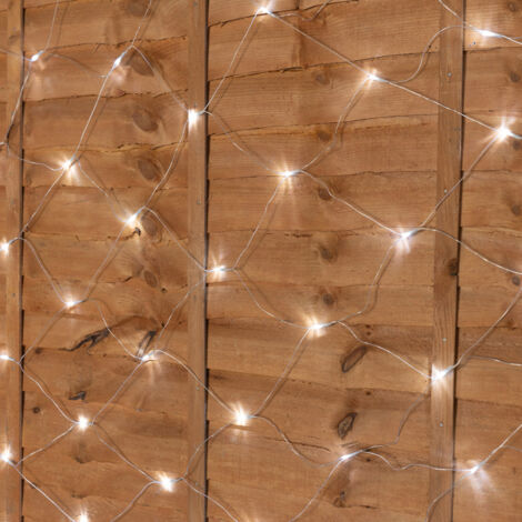 White Outdoor Curtain Lights